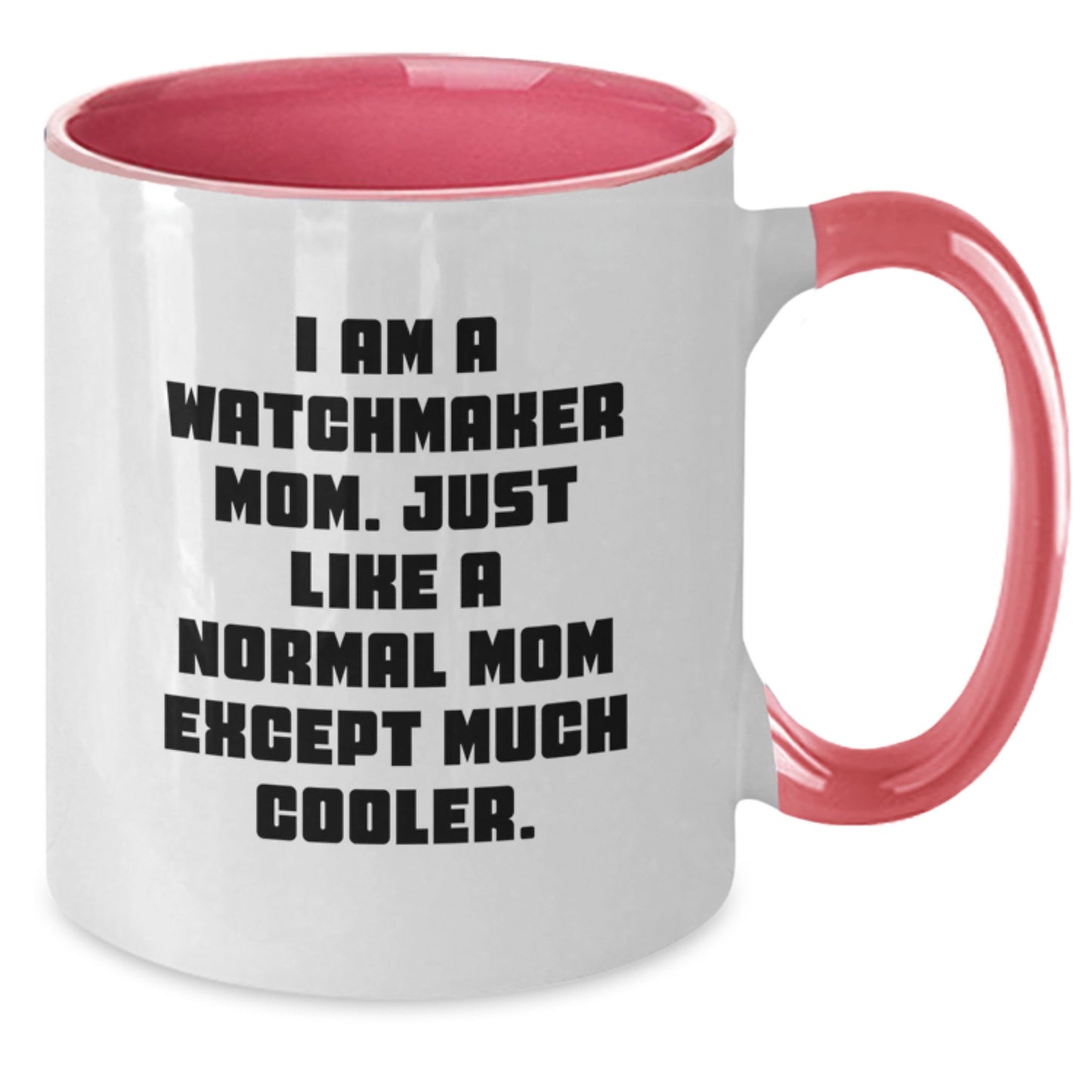 Watchmaker Mom Keepsake Mug for Him Birthday Gift Black & White - Additional