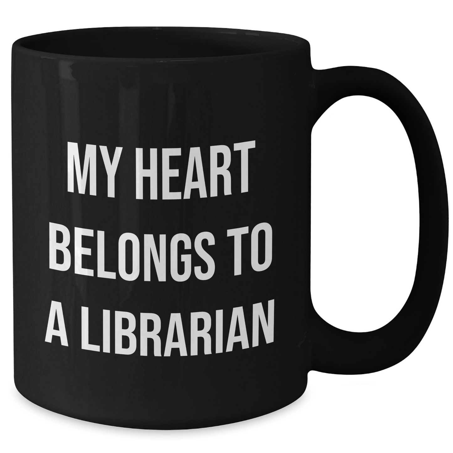 Funny Librarian Quotes Gifts for Men from Friends, Heartfelt Black Coffee Mug for Father's Day - Additional