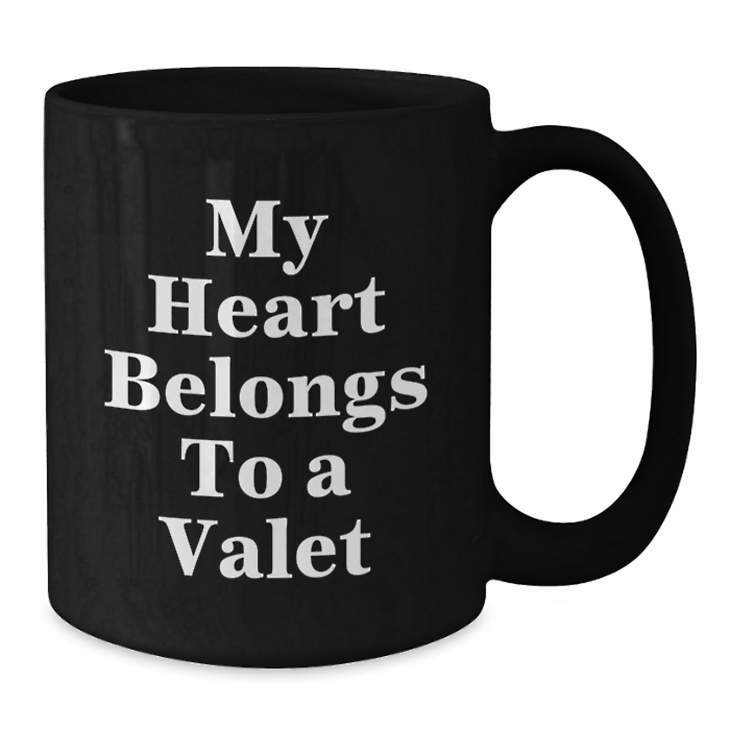 Funny Quotes Gifts for Valet Men, Black Coffee Mug, Birthday Unique Gifts from Family - Additional
