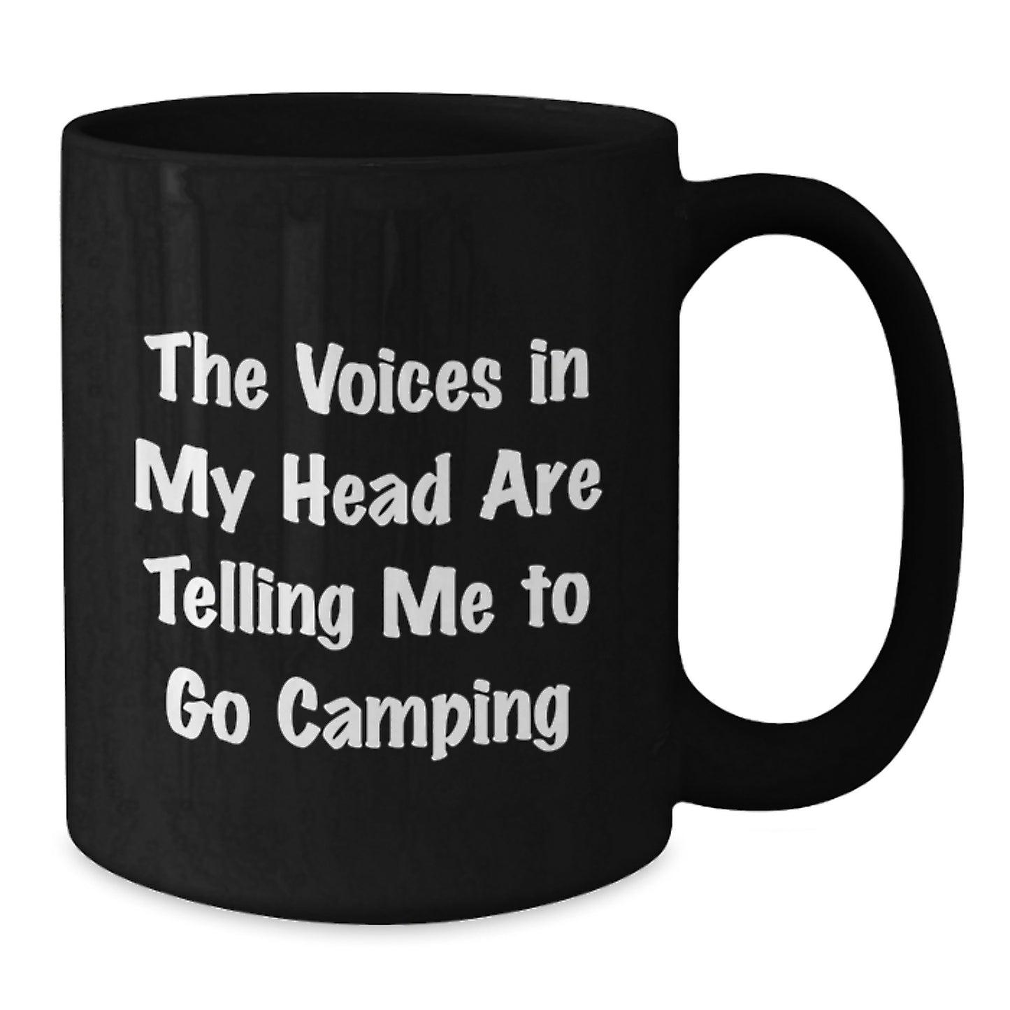 Funny Camping Quotes Gifts for Men from Friends - Black 11oz or 15oz Coffee Mug, Perfect Birthday Unique Gifts - Additional