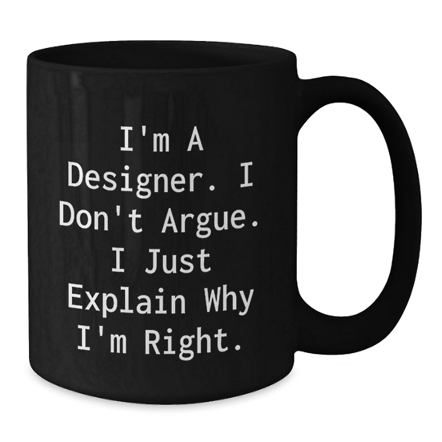Funny Designer Gifts for Him from Friends - Black Coffee Mug, Birthday Unique Ideas for Men, Women - Additional