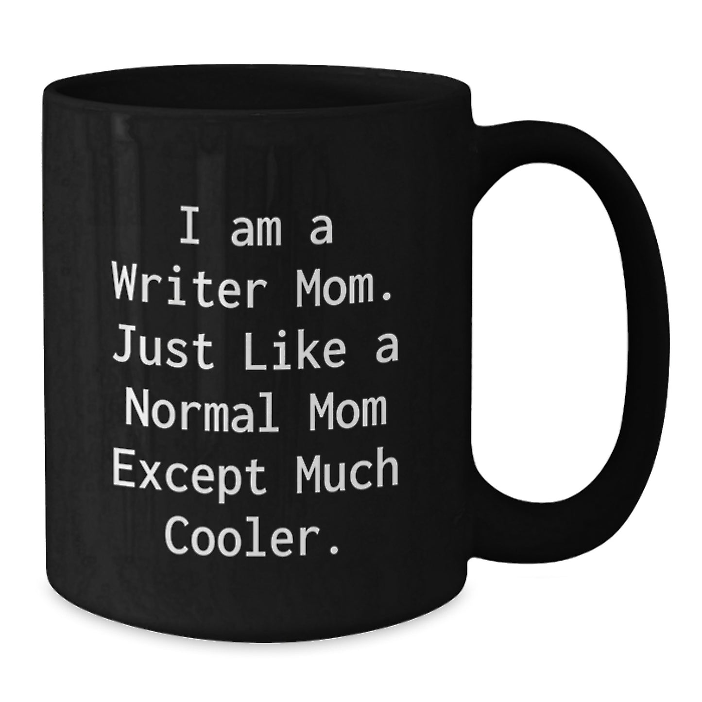 Writer Keepsake Black Coffee Mug Birthday Gift for Him - Additional