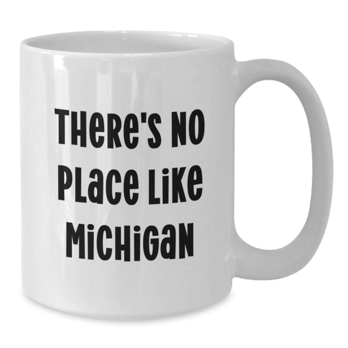Michigan Lover Gifts from Friends or Family - Funny White Coffee Mug, Valentine's Unique Gifts for Women or Men - Additional