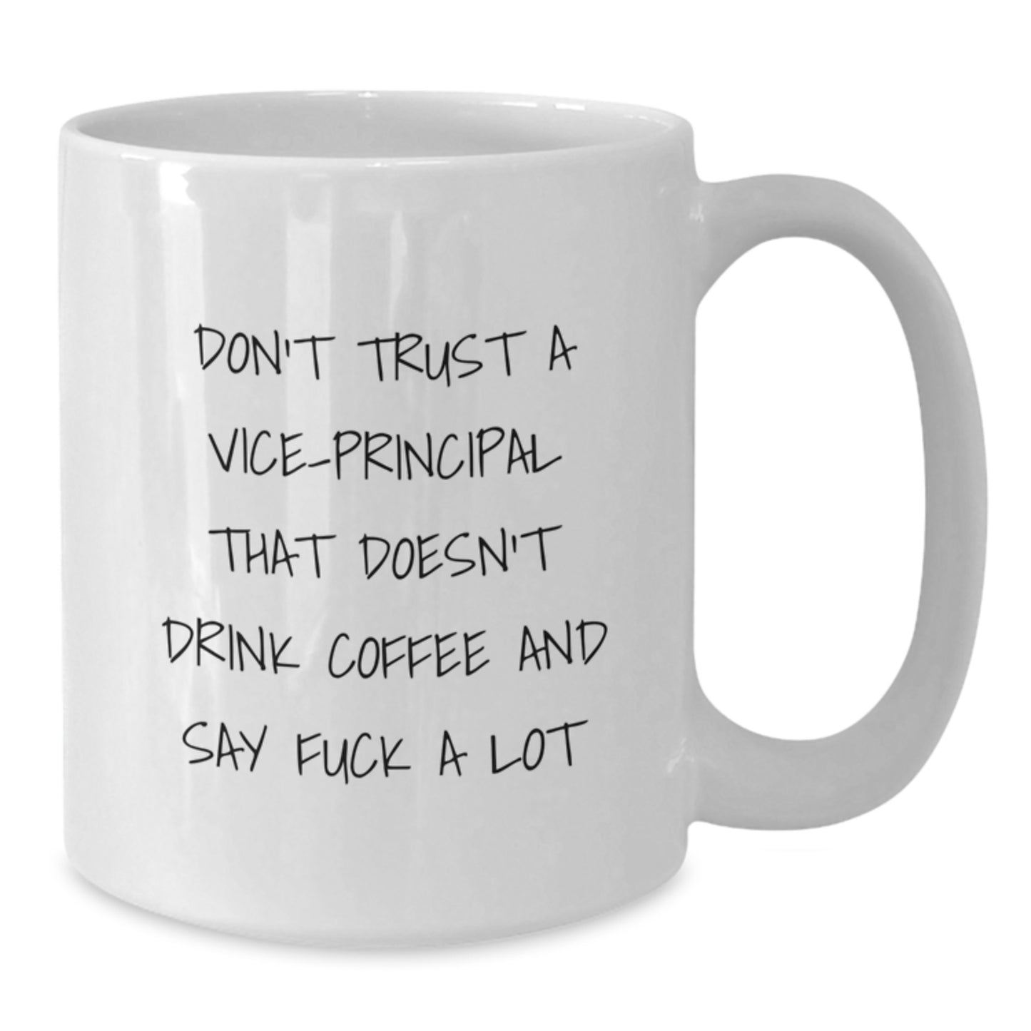 Funny Vice-principal Gifts from Friends, White Coffee Mug with Sassy Quote for Vice-principal, Christmas Unique Gifts - Additional
