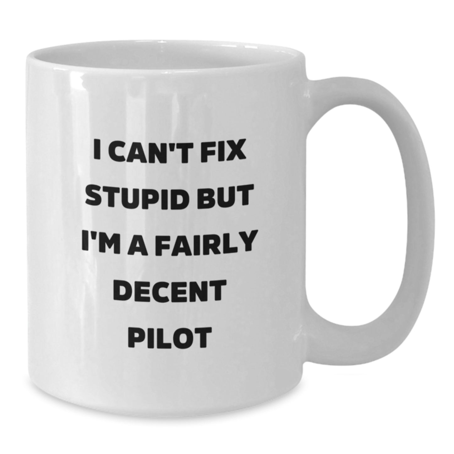 Funny Pilot Gifts, Christmas Unique Mugs, White Coffee Mug for Pilot Friends and Family - Additional