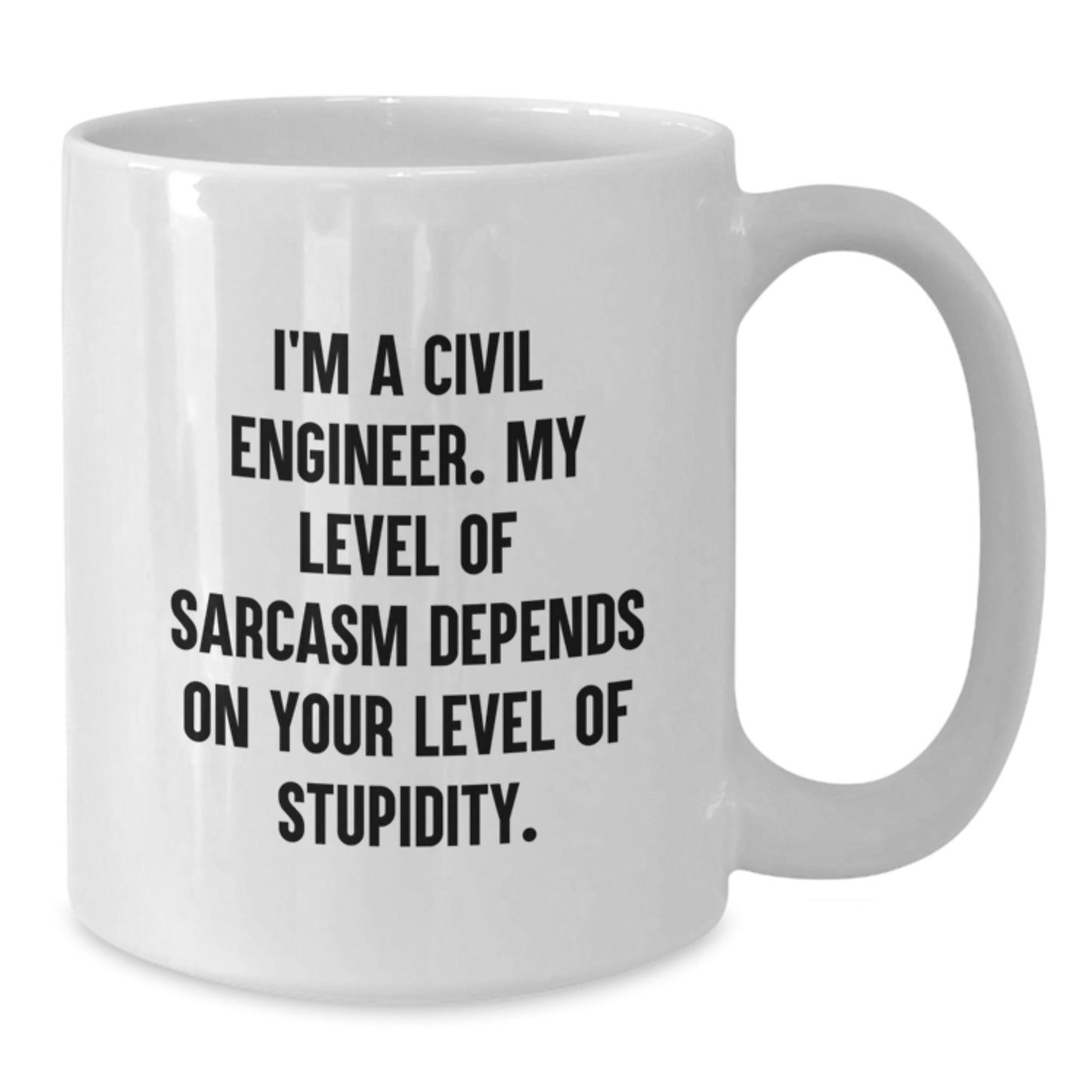 Funny Civil Engineer Gifts for Men, White Coffee Mug for Birthday Unique Gifts from Friends - Additional