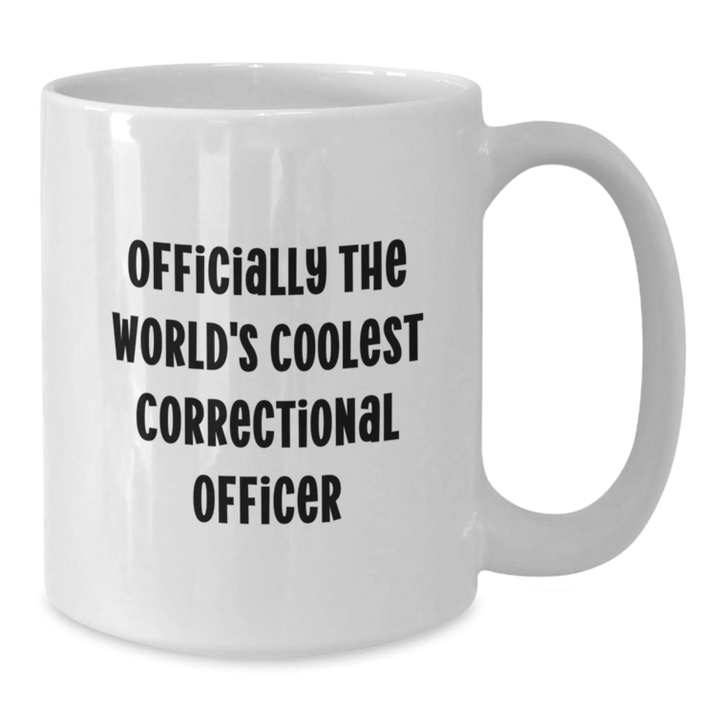 Gifts from Family for Correctional Officer, Funny Quote White Coffee Mug, World's Coolest Dad, Father's Day Unique - Additional