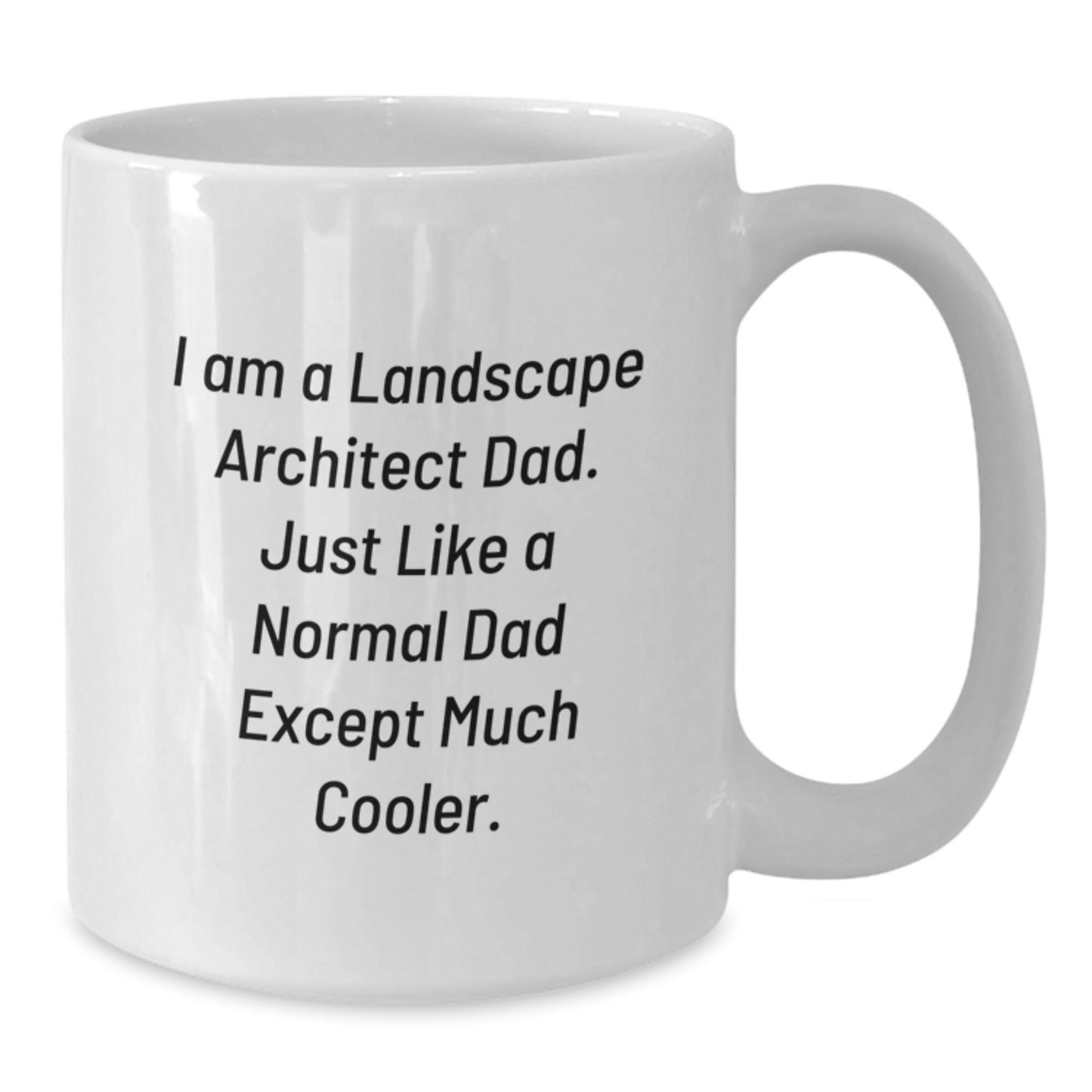 Landscape Architect Keepsake Mug for Him Birthday Gift White Ceramic - Additional
