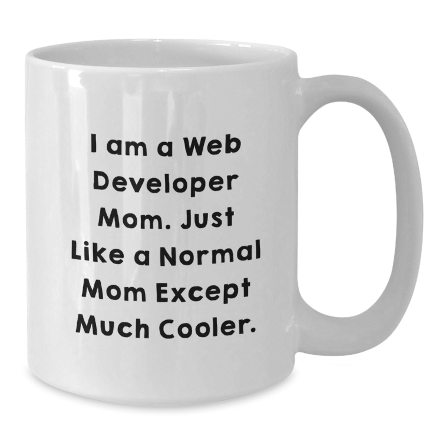 Web Developer White Coffee Mug Keepsake Birthday Gift for Him - Additional