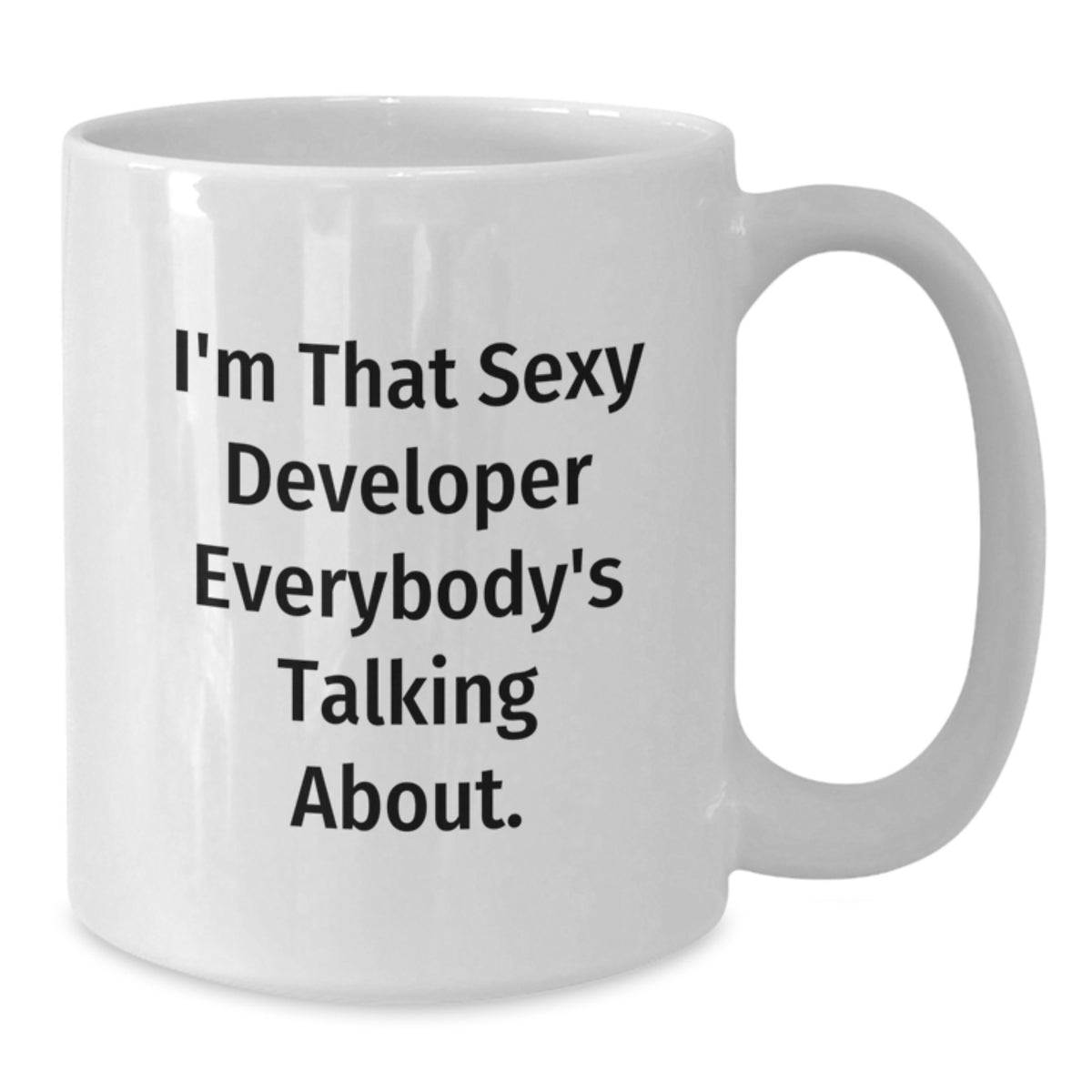 Christmas Gift for Her A Playful Coffee Mug for the Sexy Developer - Additional