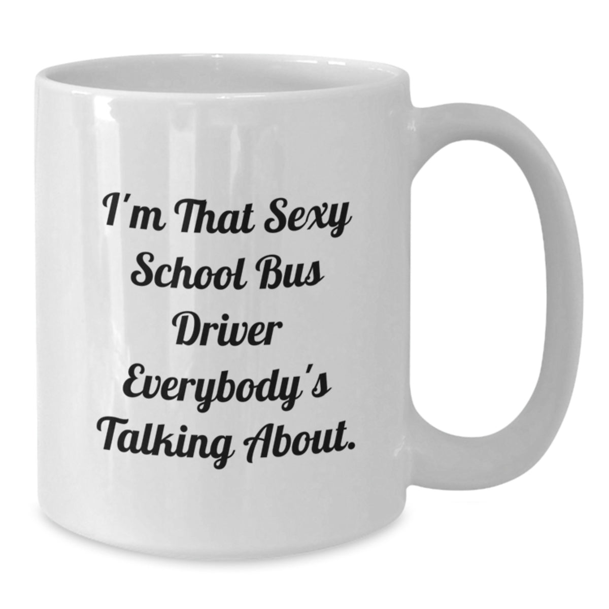 Christmas Gift for Her Playful School Bus Driver Coffee Mug - Additional