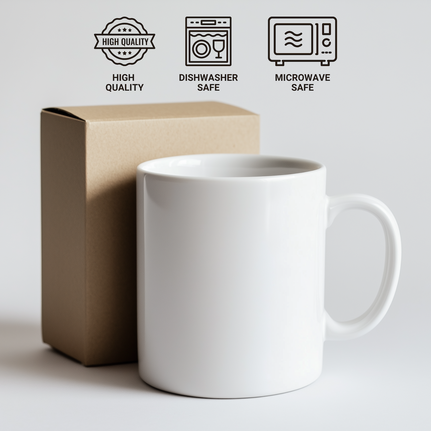 Funny Postmaster Quote White Coffee Mugs Gifts from Dad for Father's Day, Unique Men's Gift Idea, 'My Heart Belongs To A Postmaster' - Additional