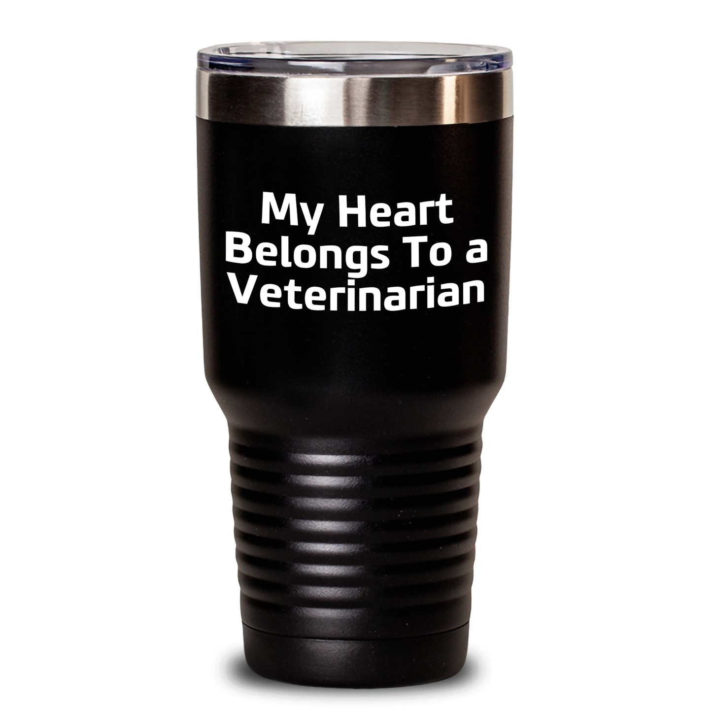 Funny Veterinarian Gifts from Men Gifts for Veterinarians - My Heart Belongs To A Veterinarian Tumbler, Father's Day Unique Gifts - Main