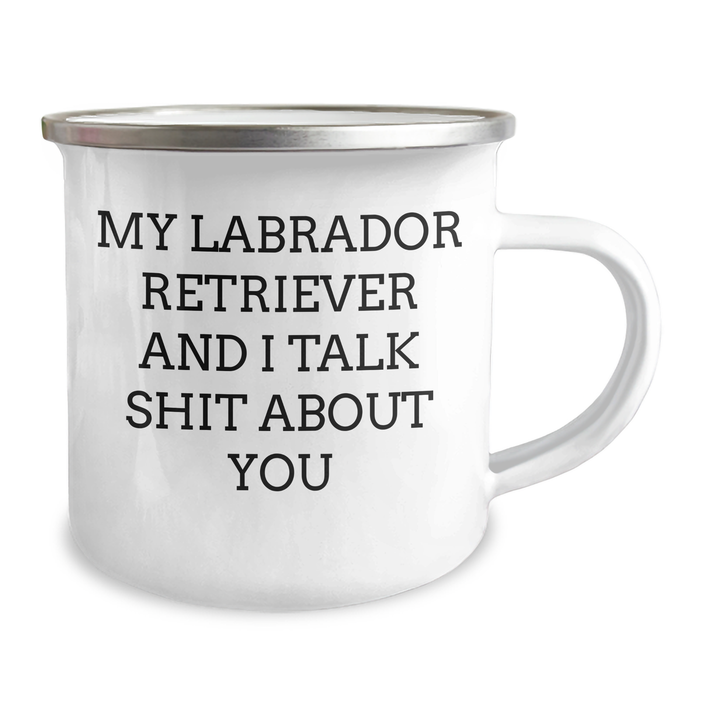 Labrador Retriever Dog Gifts for Men from Friends, Funny Camping Mug for Graduation - Image 2
