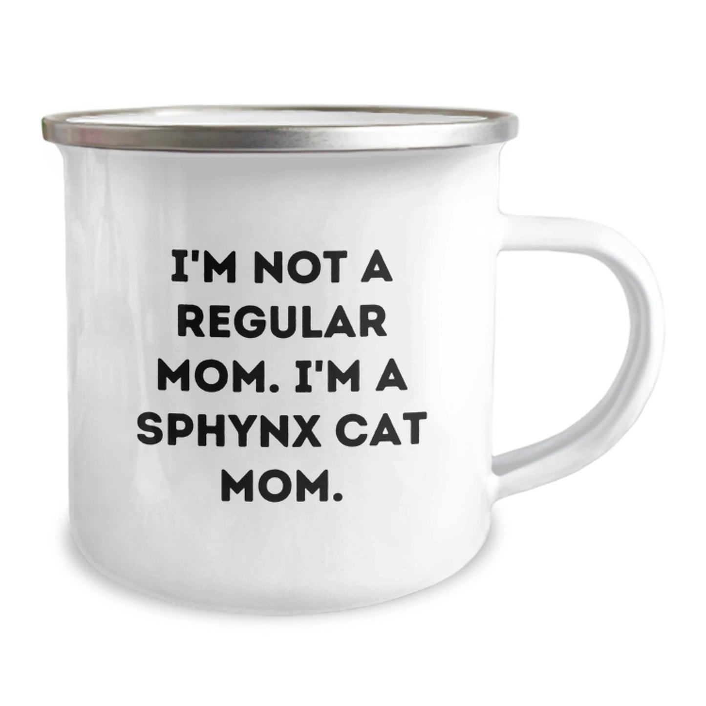 Funny Sphynx Cat Mom Gifts from Friends for Sphynx Cat Lovers - Camping Mug for Christmas Unique Gifts - Image 2
