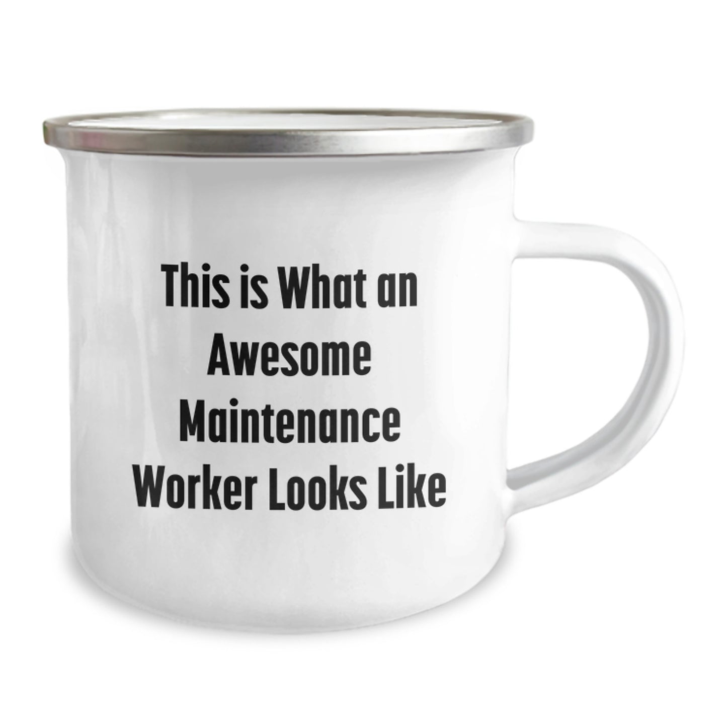 Funny Gifts for Maintenance Worker Men from Friends - This 'Is What An Awesome Maintenance Worker Looks Like' Camping Mug, Unique Christmas Unique Gifts for Maintenance Worker - Image 2