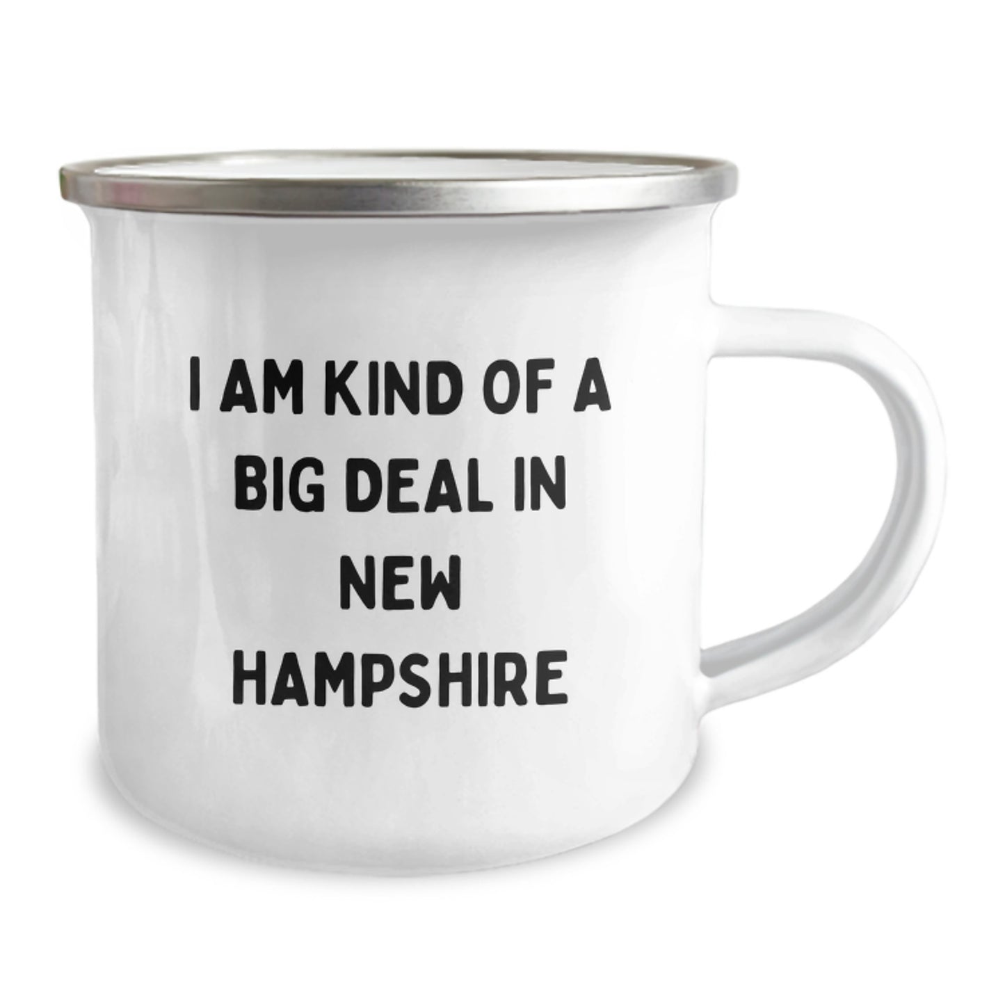New Hampshire Camping Mug, Funny Gift for Friends from New Hampshire, 'I Am Kind Of A Prime Selection In New Hampshire' Quote, Graduation Unique Gifts for Men and Women - Image 2