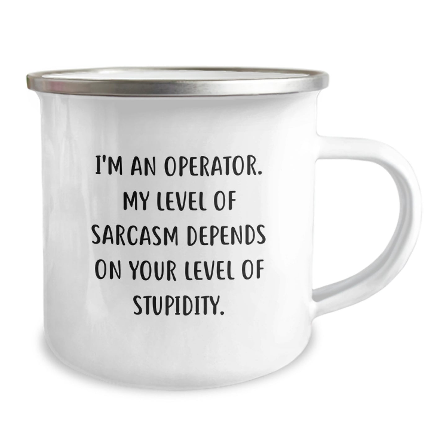 Funny Operator Camping Mug Gifts for Men Valentine's Unique - Image 2