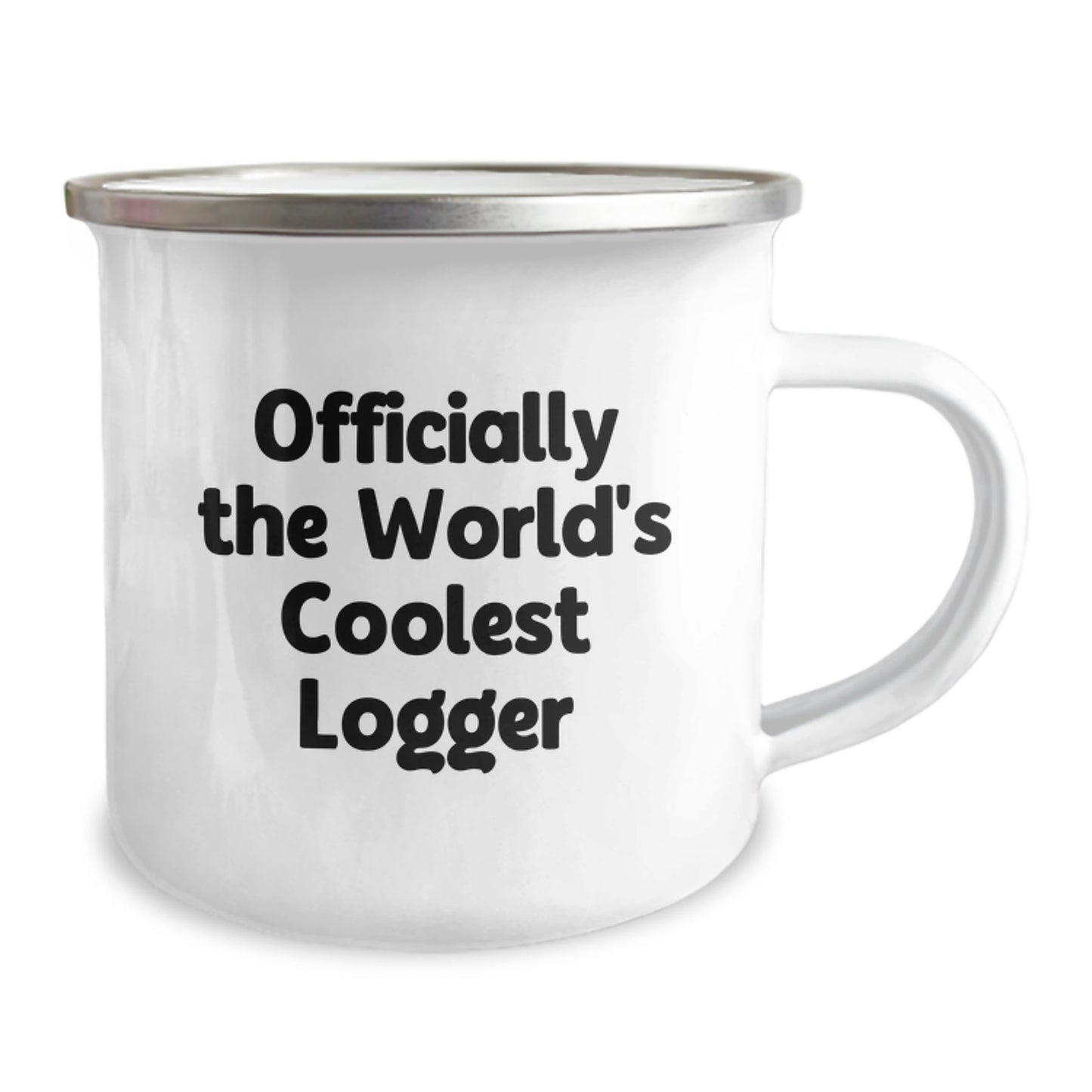 Cozy Logger Gifts for Men Valentine's Unique Camping Mug Officially The World's Coolest Logger from Friends - Image 2