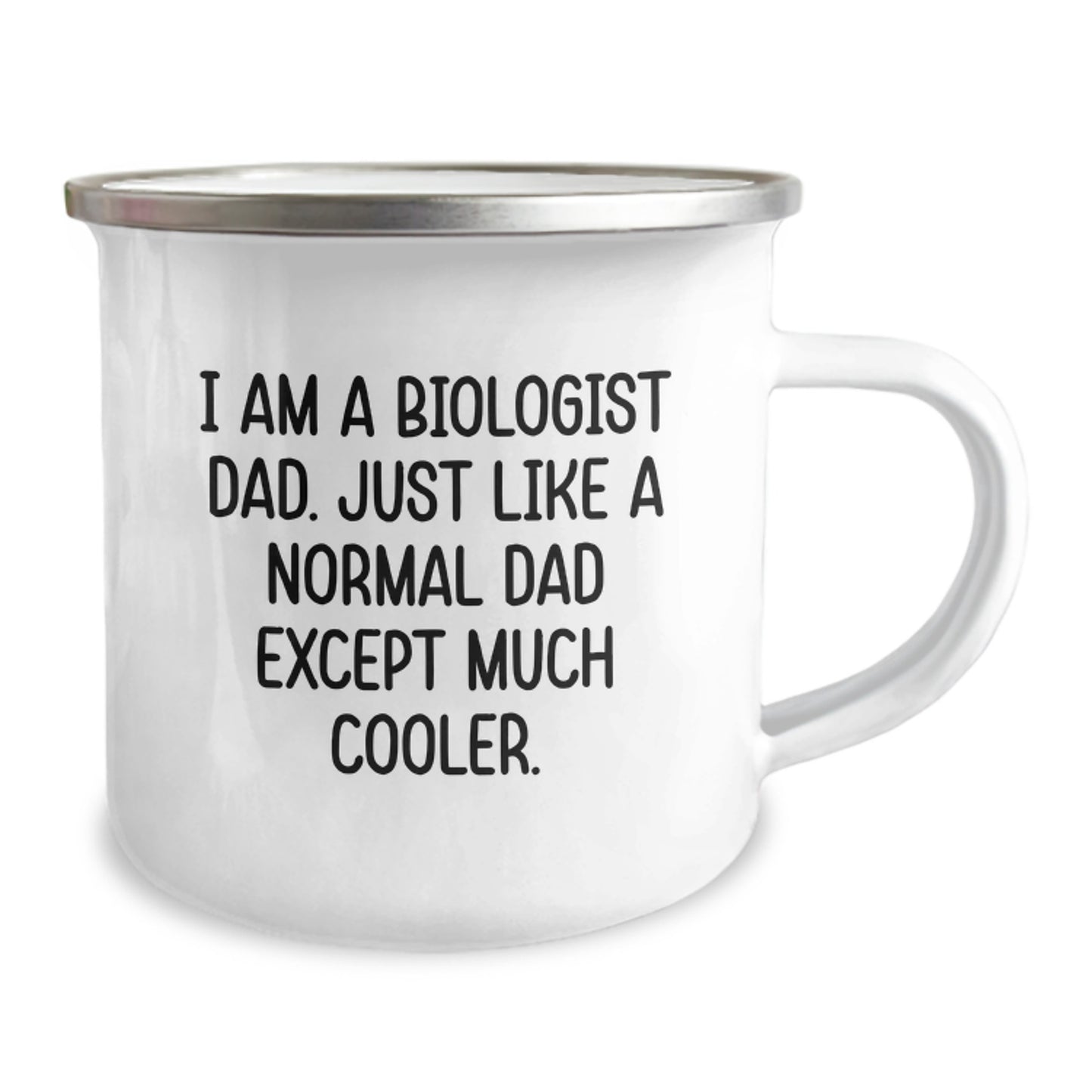 Funny Biologist Dad Gifts from Husband to Son Graduation Unique Camping Mugs for Biologist Lover - Image 2