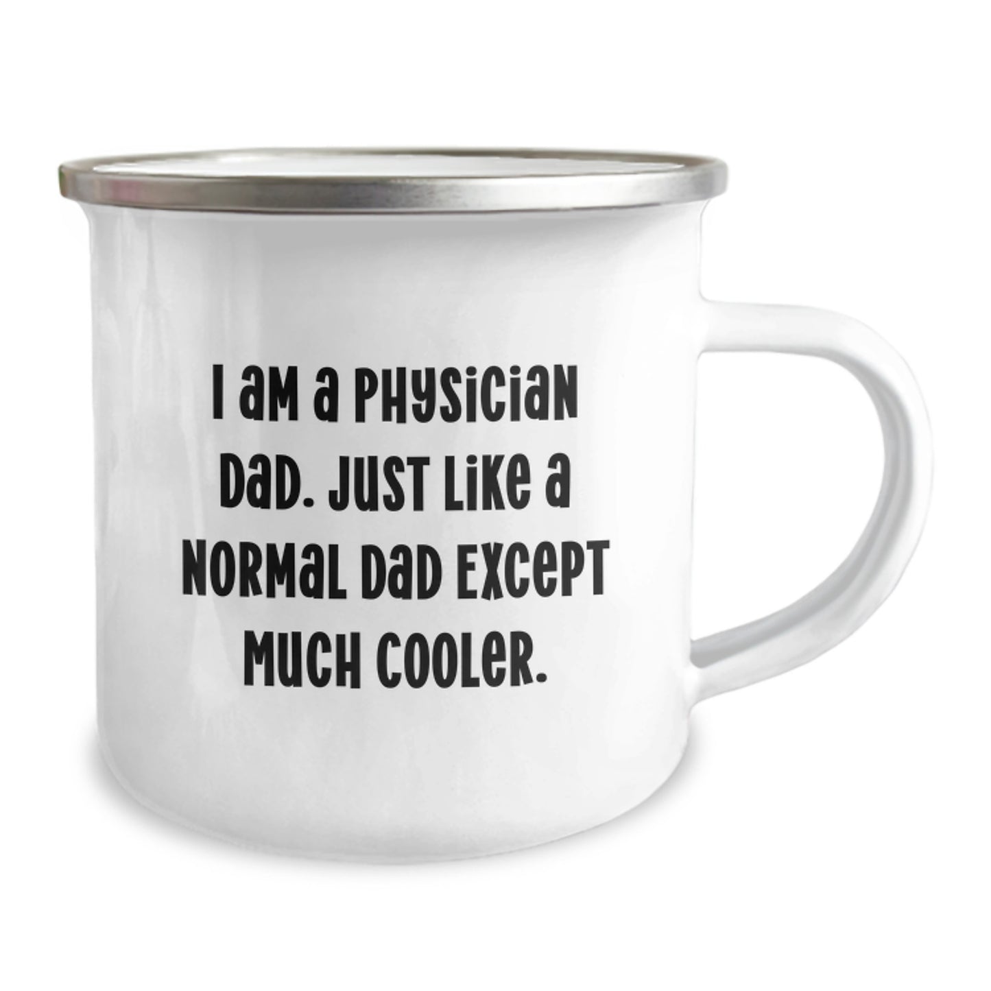 Physician Keepsake Camping Mug for Him Birthday Gift with Cool Quote - Image 2