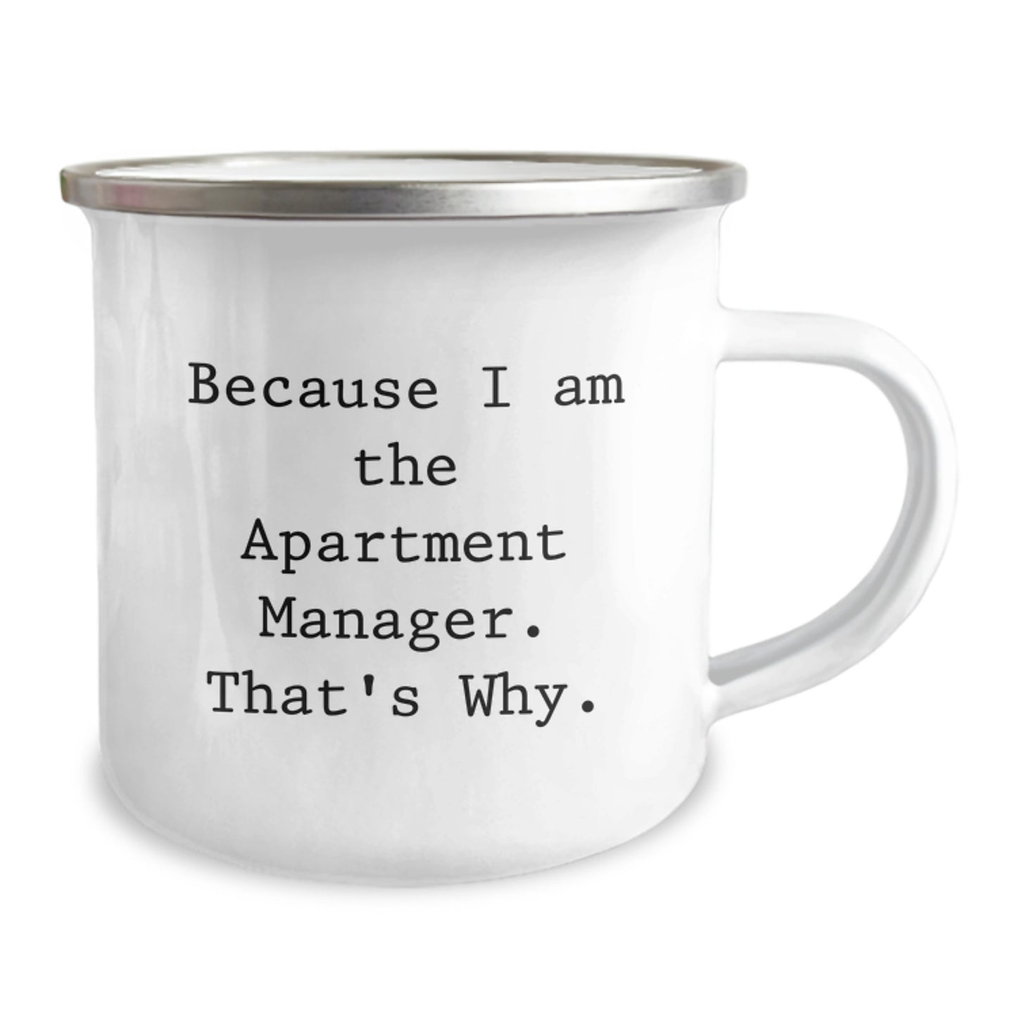 Apartment Manager Premium Keepsake Camping Mug for Him Birthday Gift - Image 2