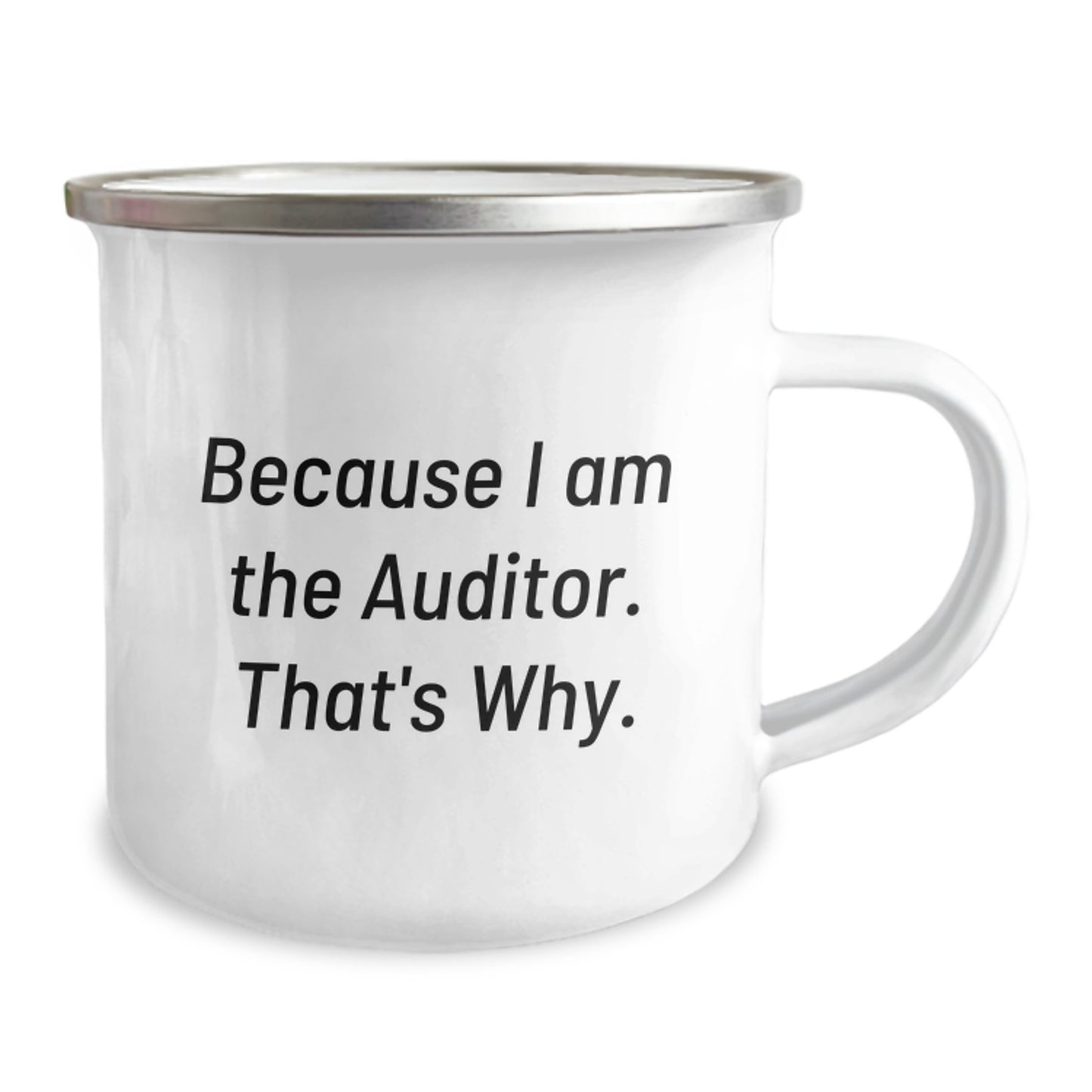Auditor Camping Mug Novelty Birthday Humor Fun Gift for Friends - Image 2
