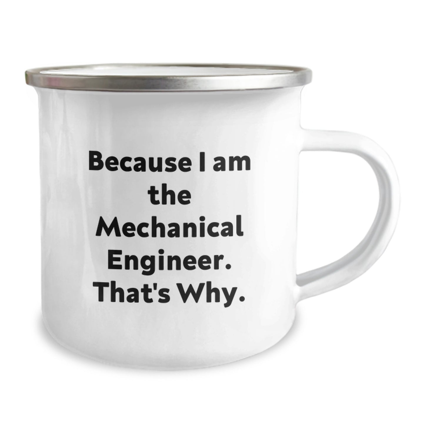 Mechanical Engineer Keepsake Camping Mug for Him Birthday Gift Stainless - Image 2