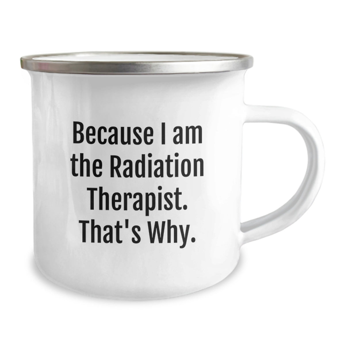Christmas Gift for Her Radiation Therapist Camping Mug - A Wry Present - Image 2