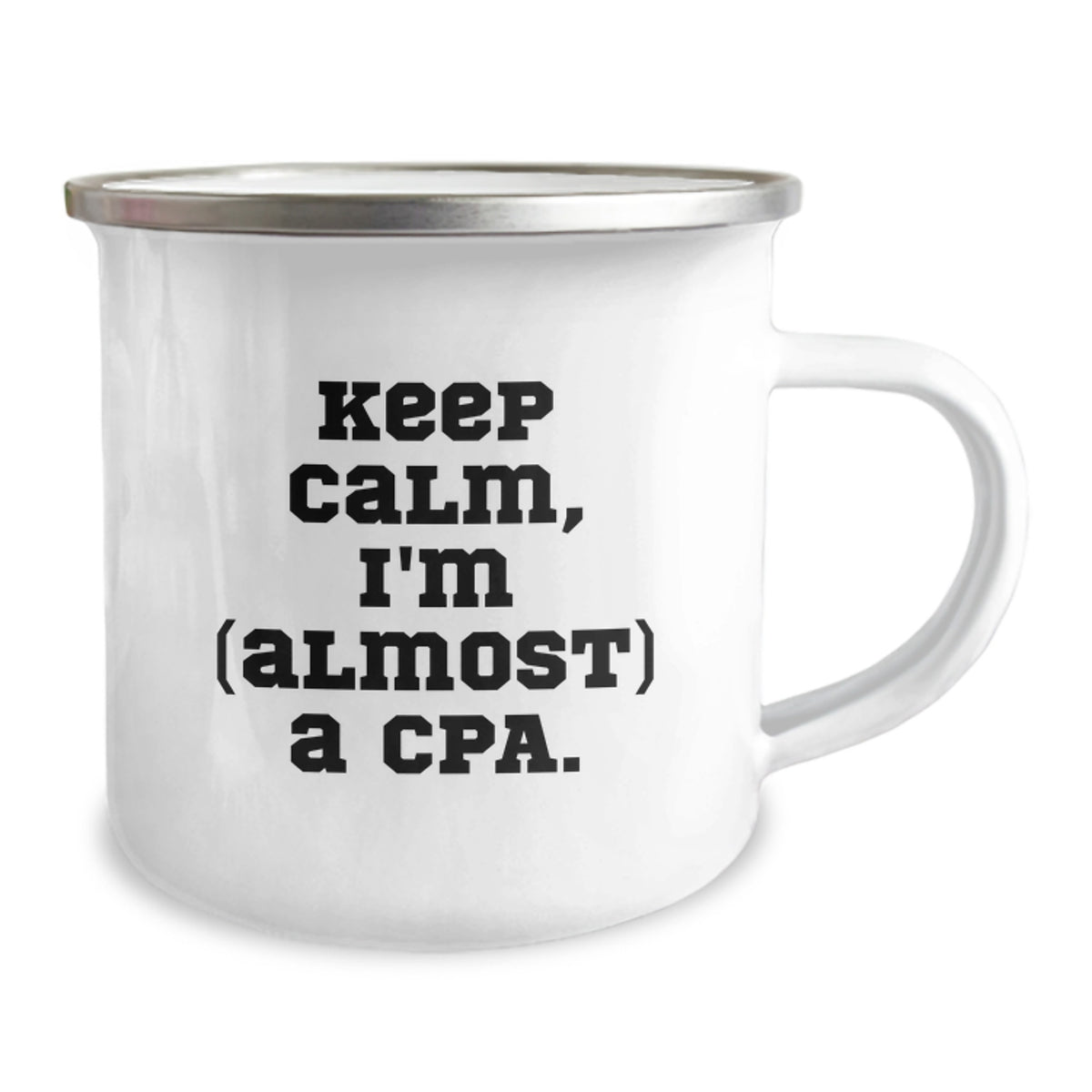 Cpa Keepsake Camping Mug Gift for Him - Keep Calm Quote - Image 2