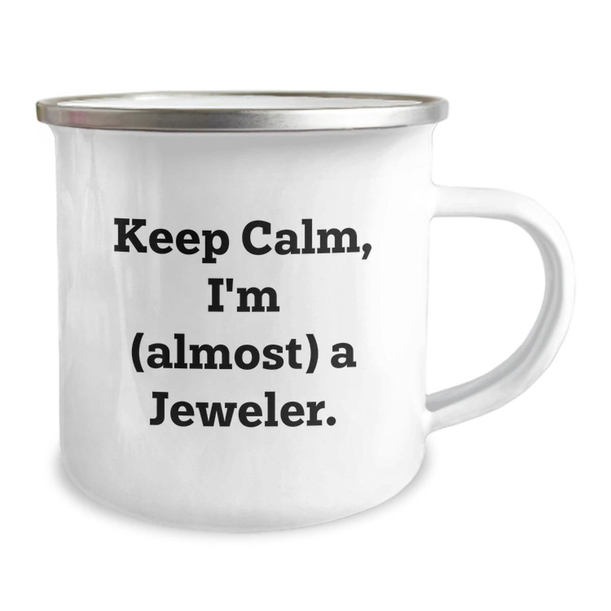 Jeweler Gift for Him - Keep Calm, I'm (Almost) A Jeweler Keepsake - Image 2
