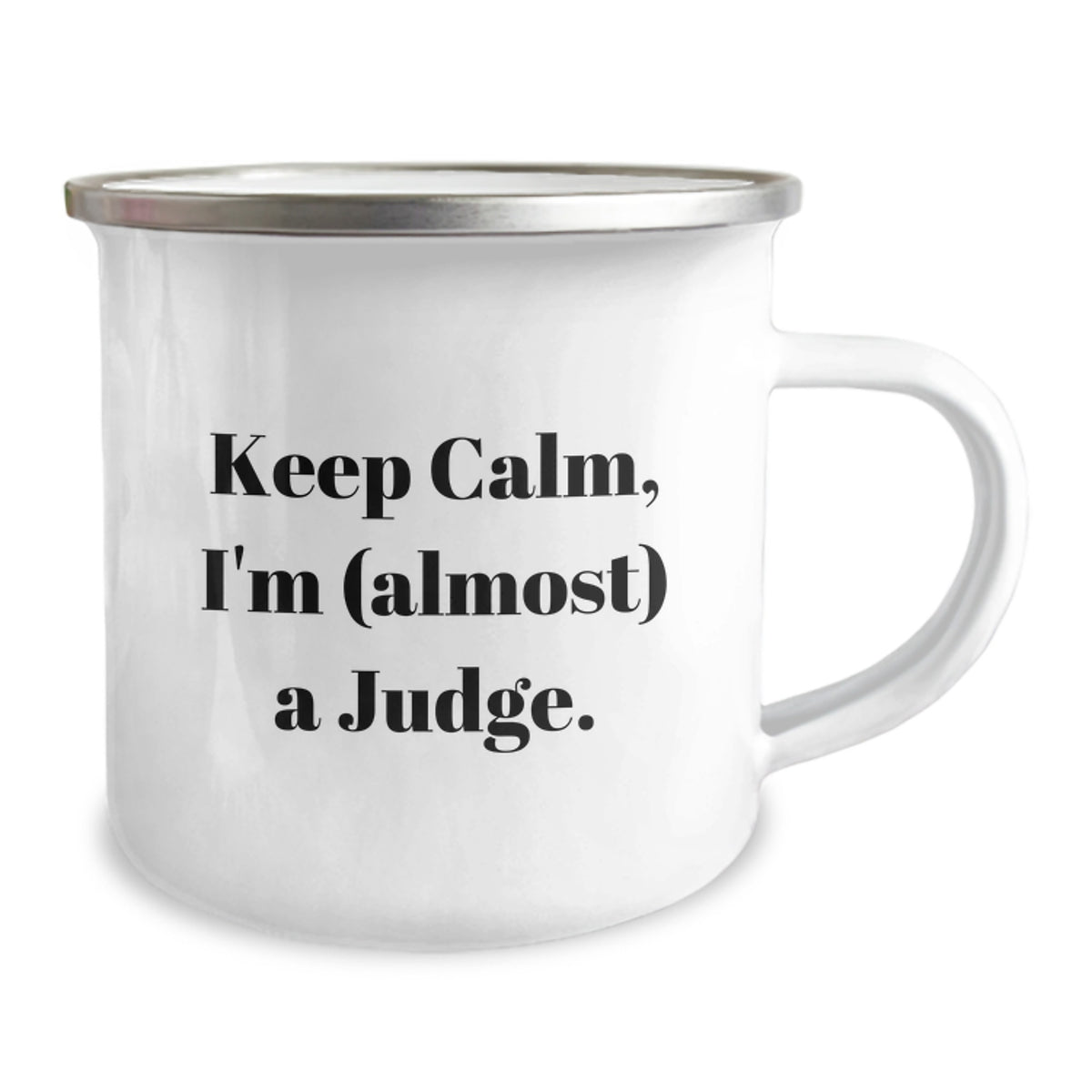 Judge Gift for Him - Keep Calm, I'm (Almost) A Judge Keepsake Camping - Image 2
