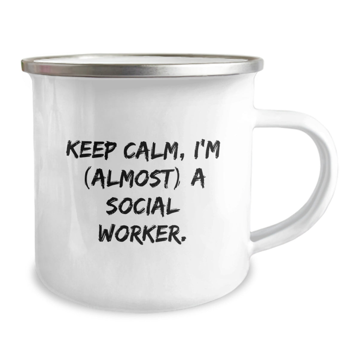 Social Worker Gift for Him - Keep Calm, Im (Almost) A Social Worker - Image 2