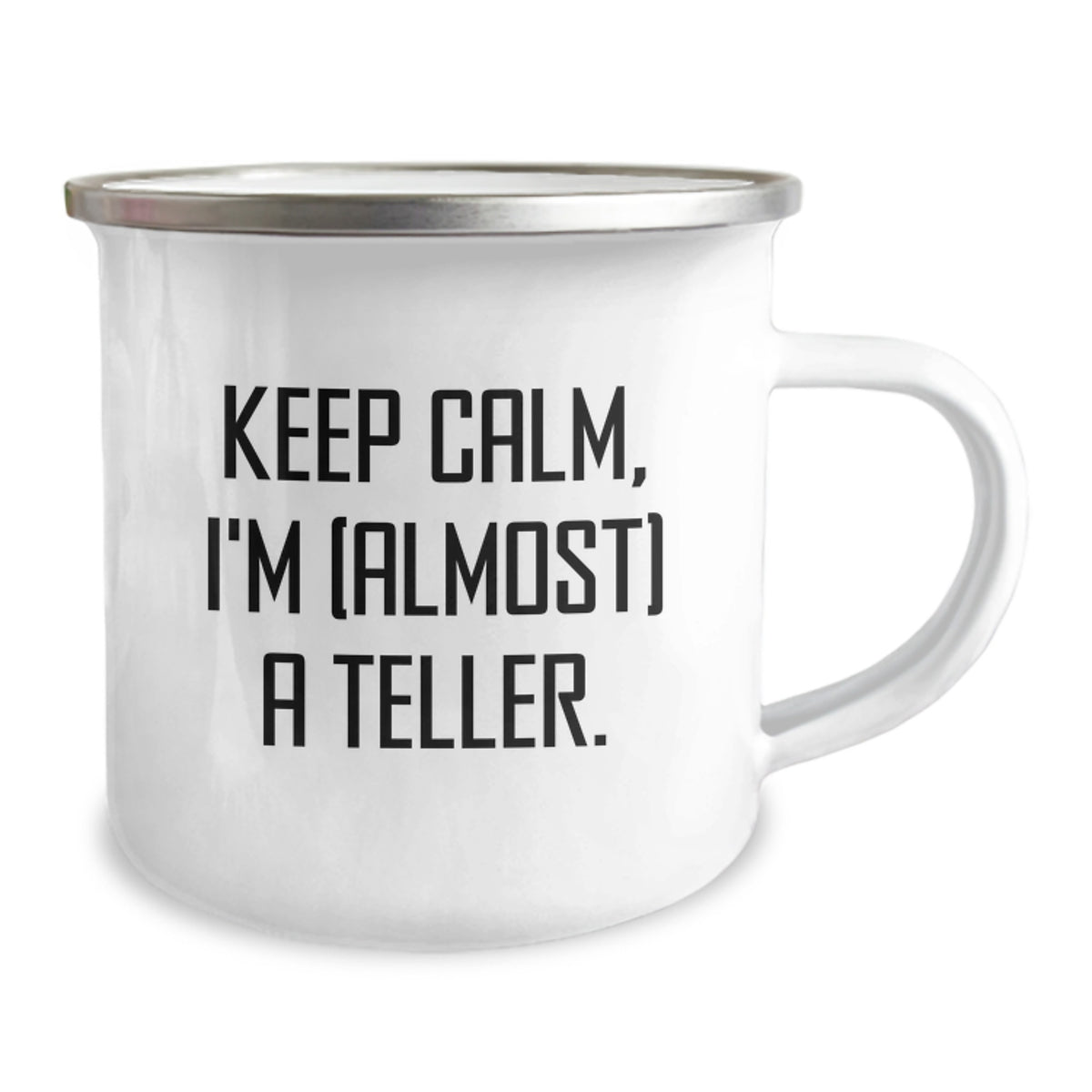 Teller Keepsake Gift for Him - Keep Calm, I'm (Almost) A Teller - Image 2