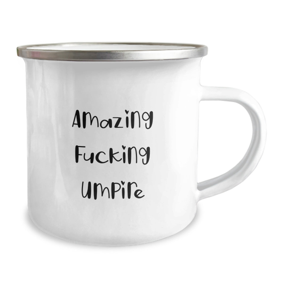 Bold Camping Mug Gift for Friends - Amazing Fucking Umpire Novelty - Image 2