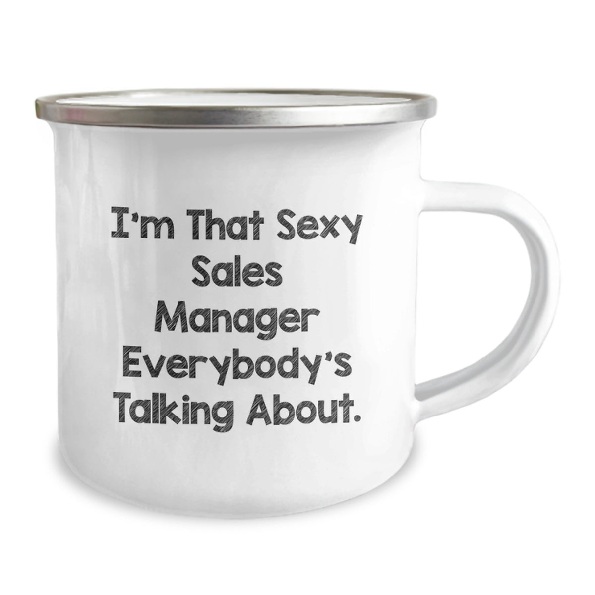 Christmas Gift for Her Sexy Sales Manager Present - Camping Mug - Image 2