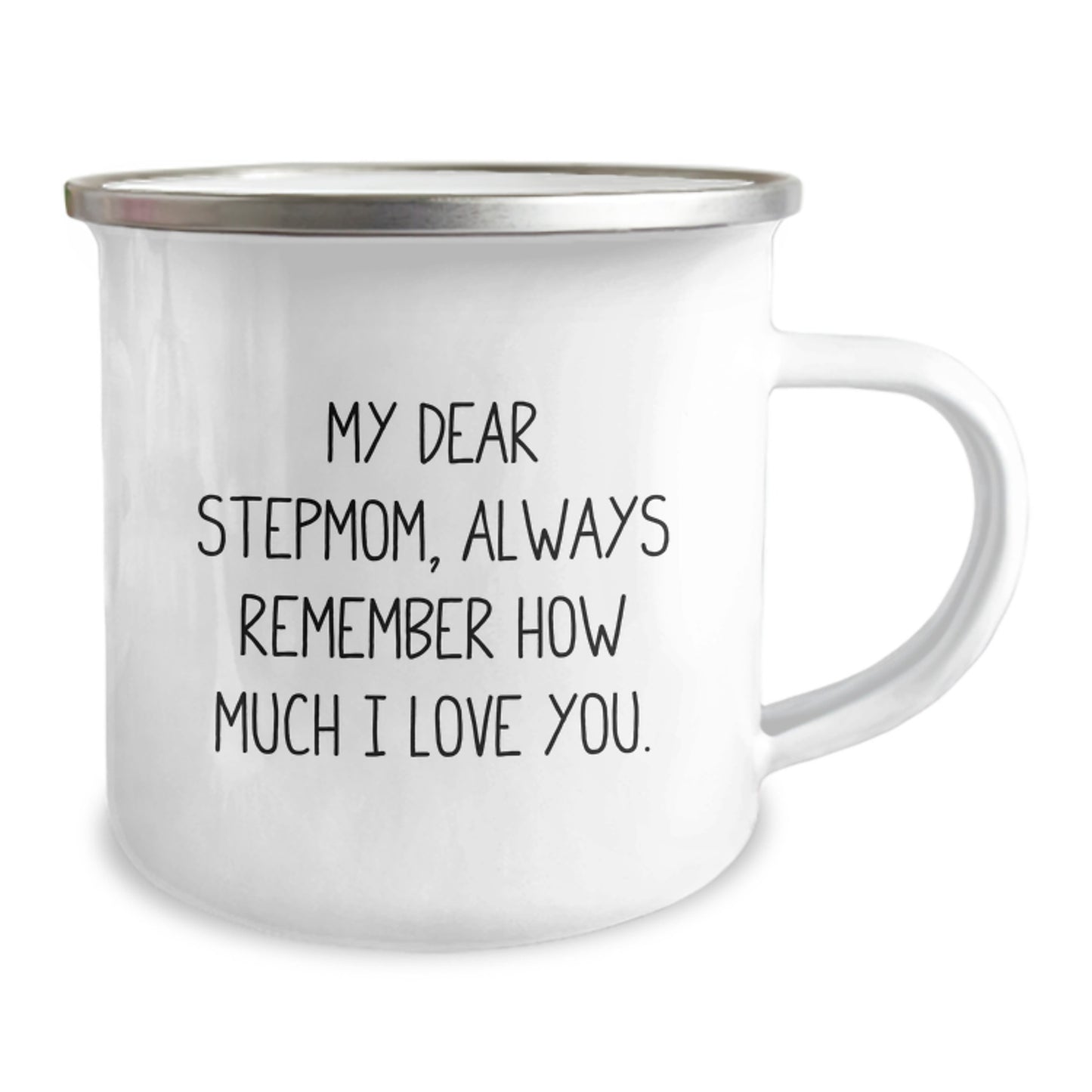 Funny Stepmom Gifts from Men to Stepmoms, Christmas Unique Stepmom Camping Mugs, Always Remember How Much I Love You. - Image 2