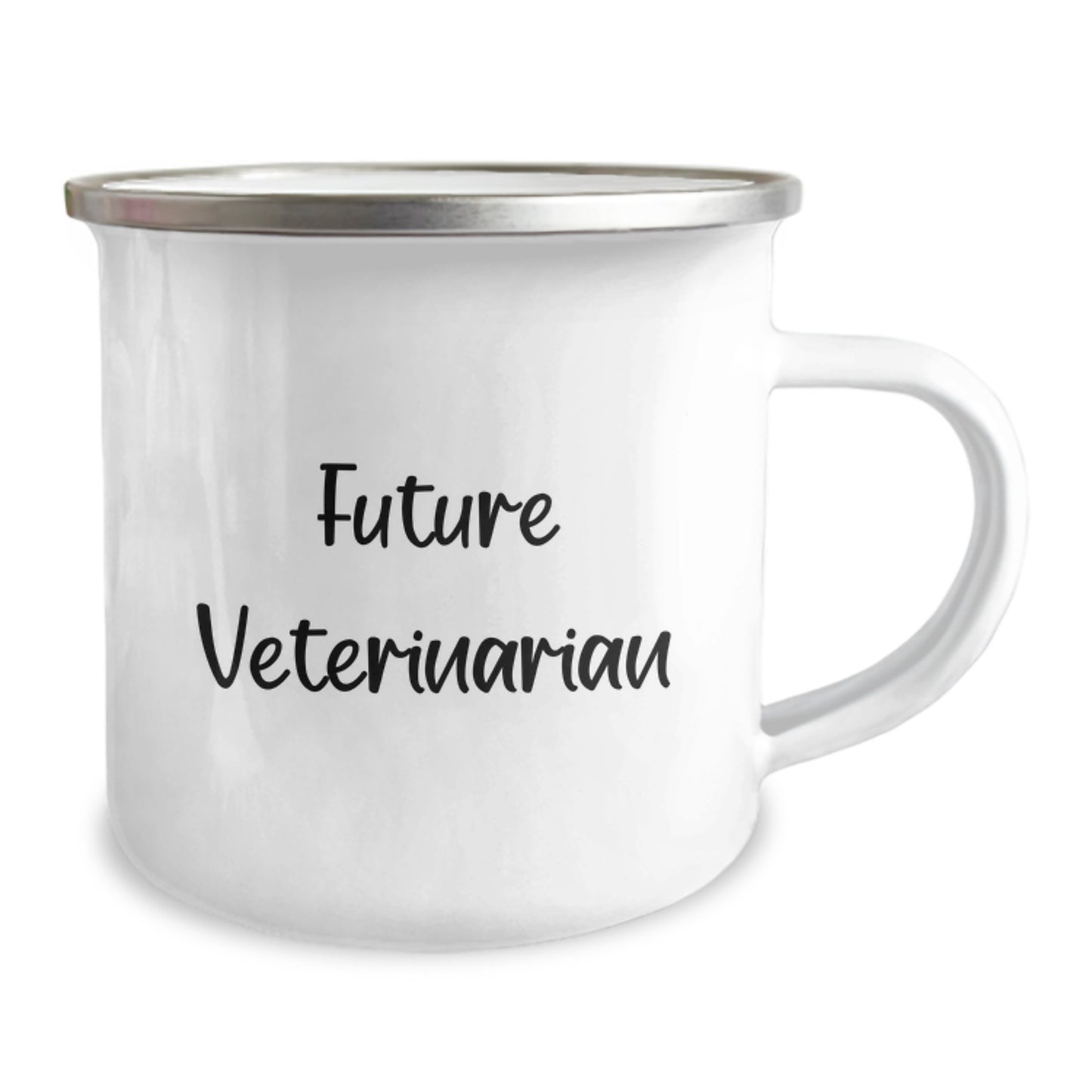 Funny Veterinarian Gifts from Friends for Future Veterinarian Graduation, Camping Mug for Veterinarian Enthusiasts, 'You're the Future of Animal Care' Quote - Image 2