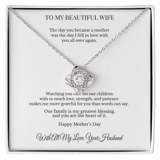 Love You All Over Again – Personalized Mother’s Day Necklace Gift From Husband