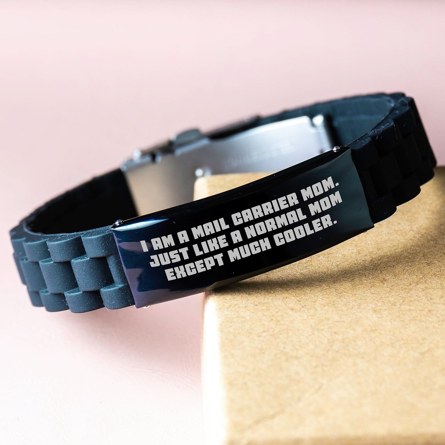 Mail Carrier Keepsake Glidelock Bracelet for Him Stylish Birthday Gift - Image 3