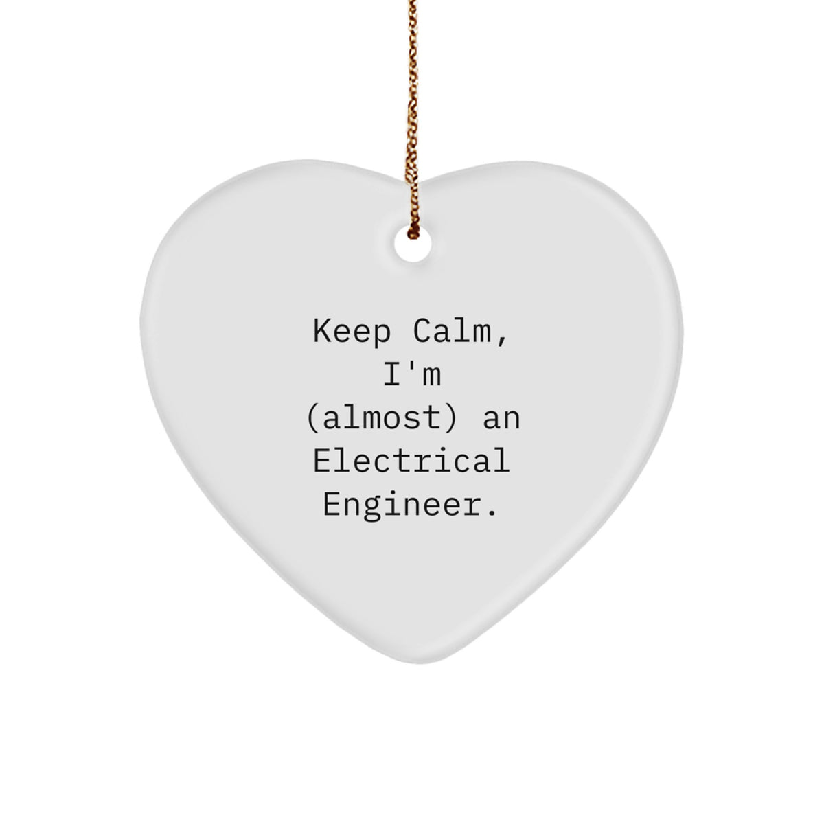 Electrical Engineer Christmas Ornament for a Best Friend Gift - Image 1