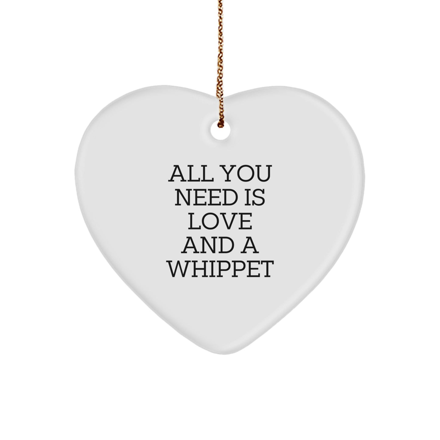 Whippet Dog Lover Gifts from Men to Family, Christmas Unique Ornaments for Home Decor - Image 1