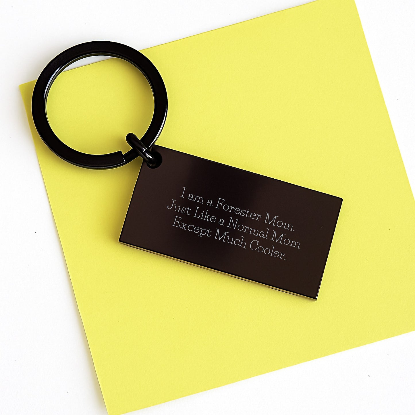 Birthday Gift for Her Forester Keychain Present Surprise Mom - Image 3