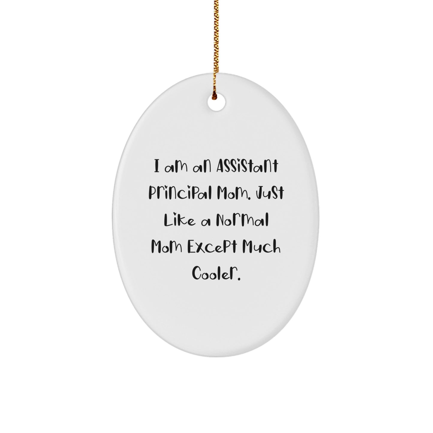 Assistant Principal Keepsake Christmas Ornament for Him Gift - Image 1