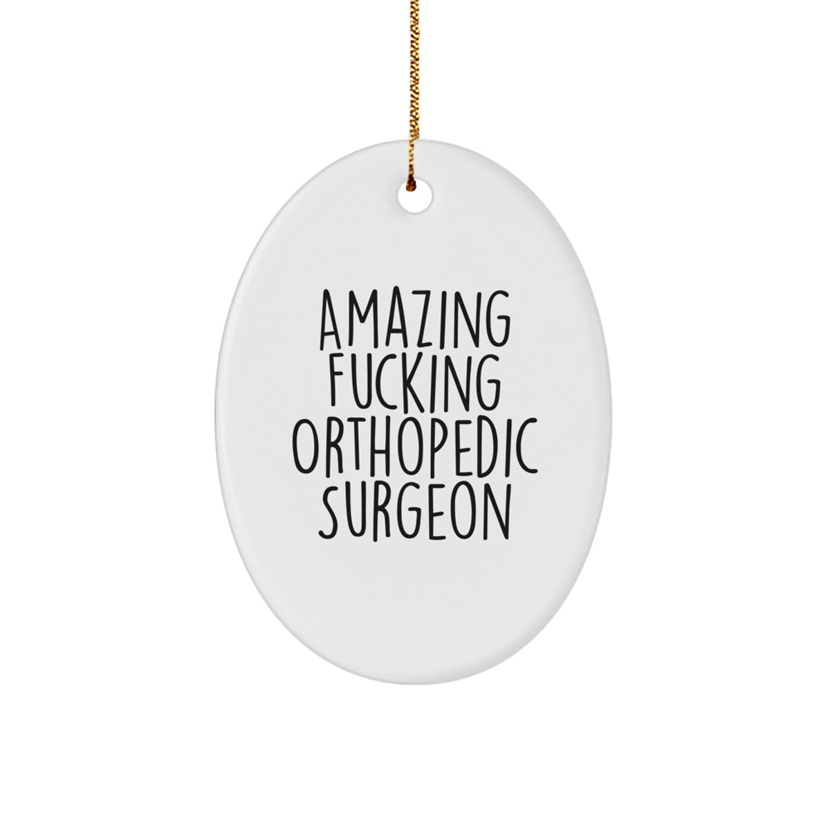 Orthopedic Surgeon Keepsake Christmas Ornament for Him Surprise Gift - Image 1