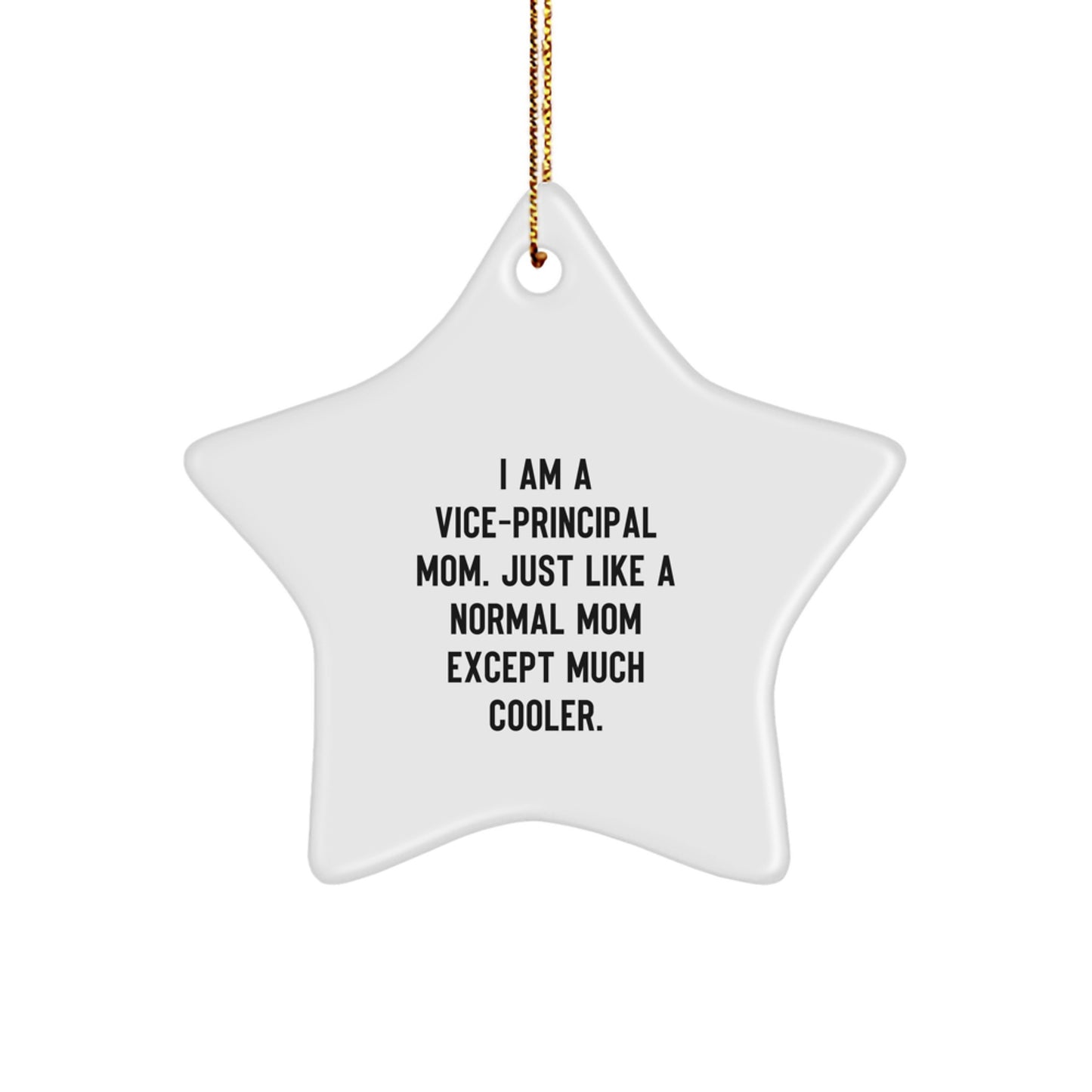 Christmas Unique Gift Vice-principal Star Ornament Surprise for Teens - Image 1