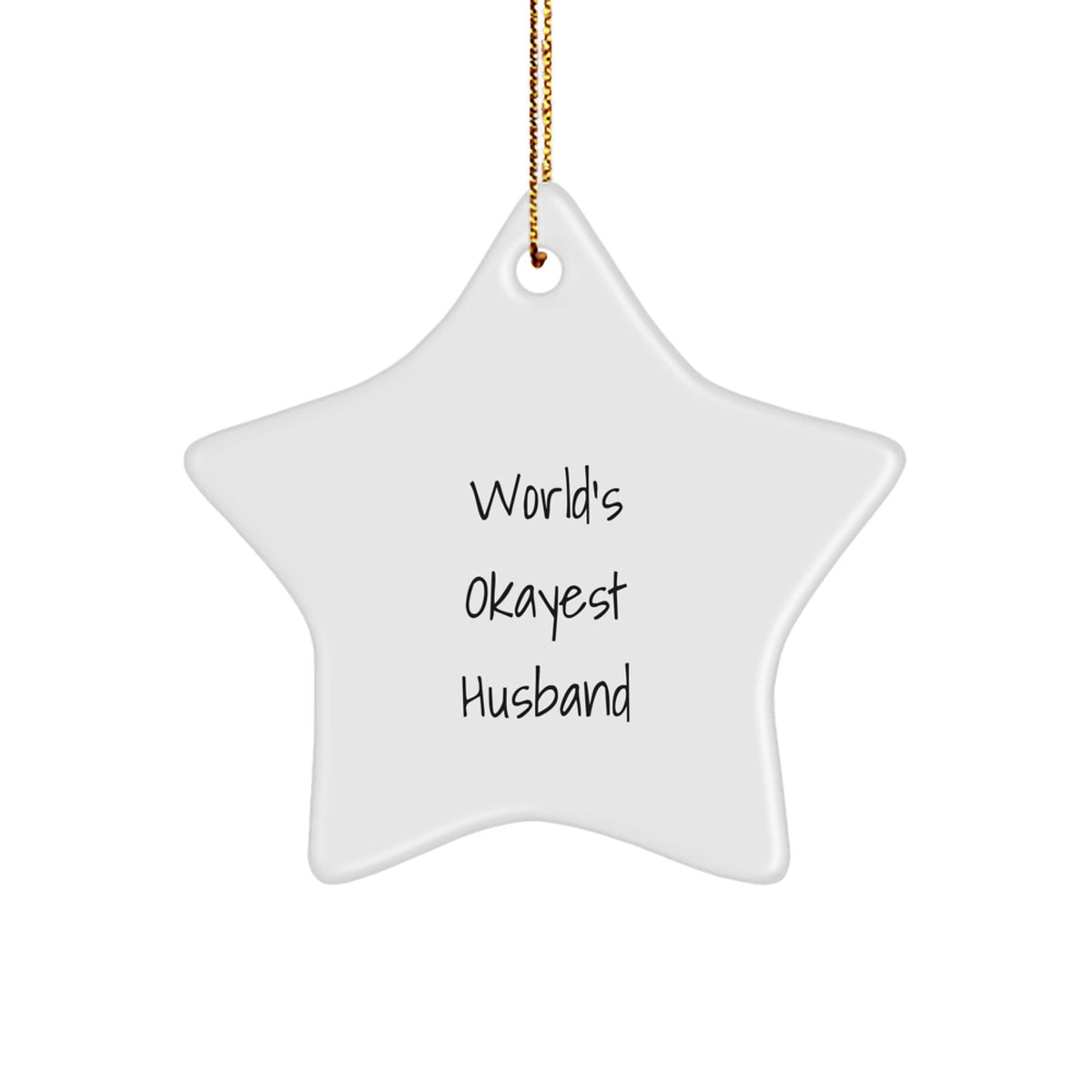 Favorite Husband Christmas Ornament Gift for a Sibling and Family Today - Image 1