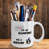 Accountancy Gift Mug - Not a Magician - The VIP Emporium