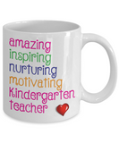 Amazing Inspiring Nurturing Kindergarten Teacher - The VIP Emporium