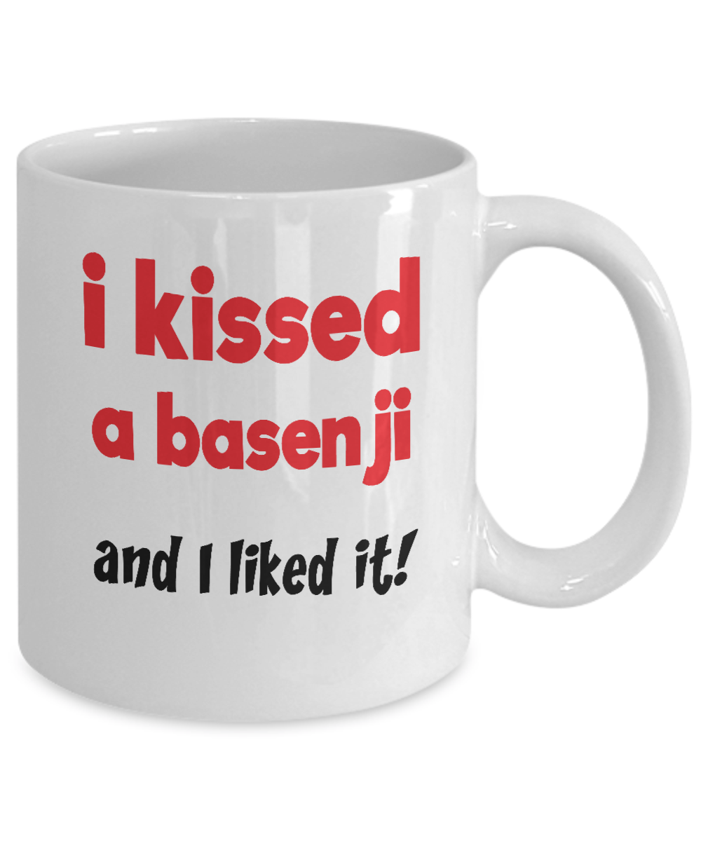 Basenji Dog Lover Gift Mug - I Kissed a Basenji - The VIP Emporium